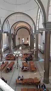 ORAN LA CATHEDRALE INTERIEUR 4 LA BIBLIOTHEQUE